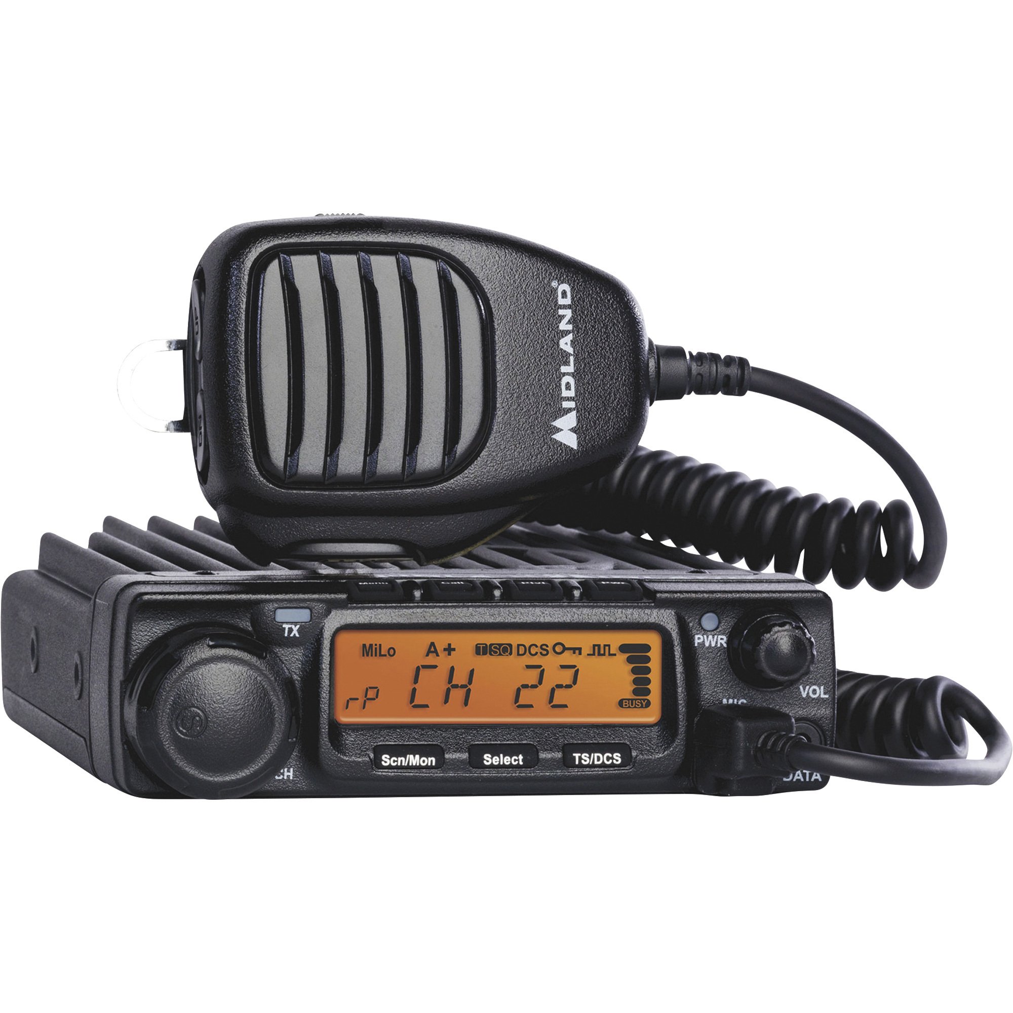 Midland Micro Mobile Mount-Base GMRS — 65-Mile Range, 40 Watts, Model# MXT400